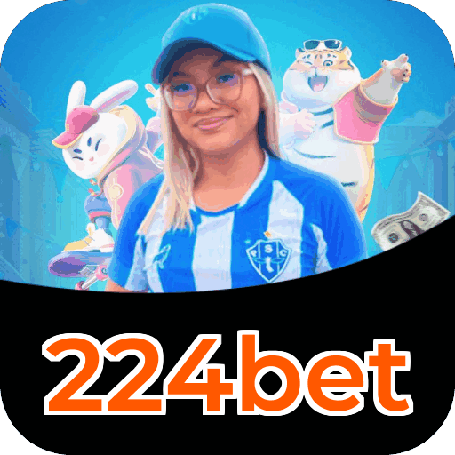 Interface do aplicativo 224bet mostrando jogos disponíveis no iOS e Android